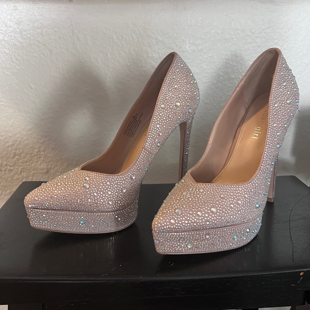 Steve Madden Rhinestone Heels - Picture 2 of 6